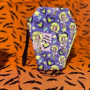 Unique Coffin-Shaped Wristlet